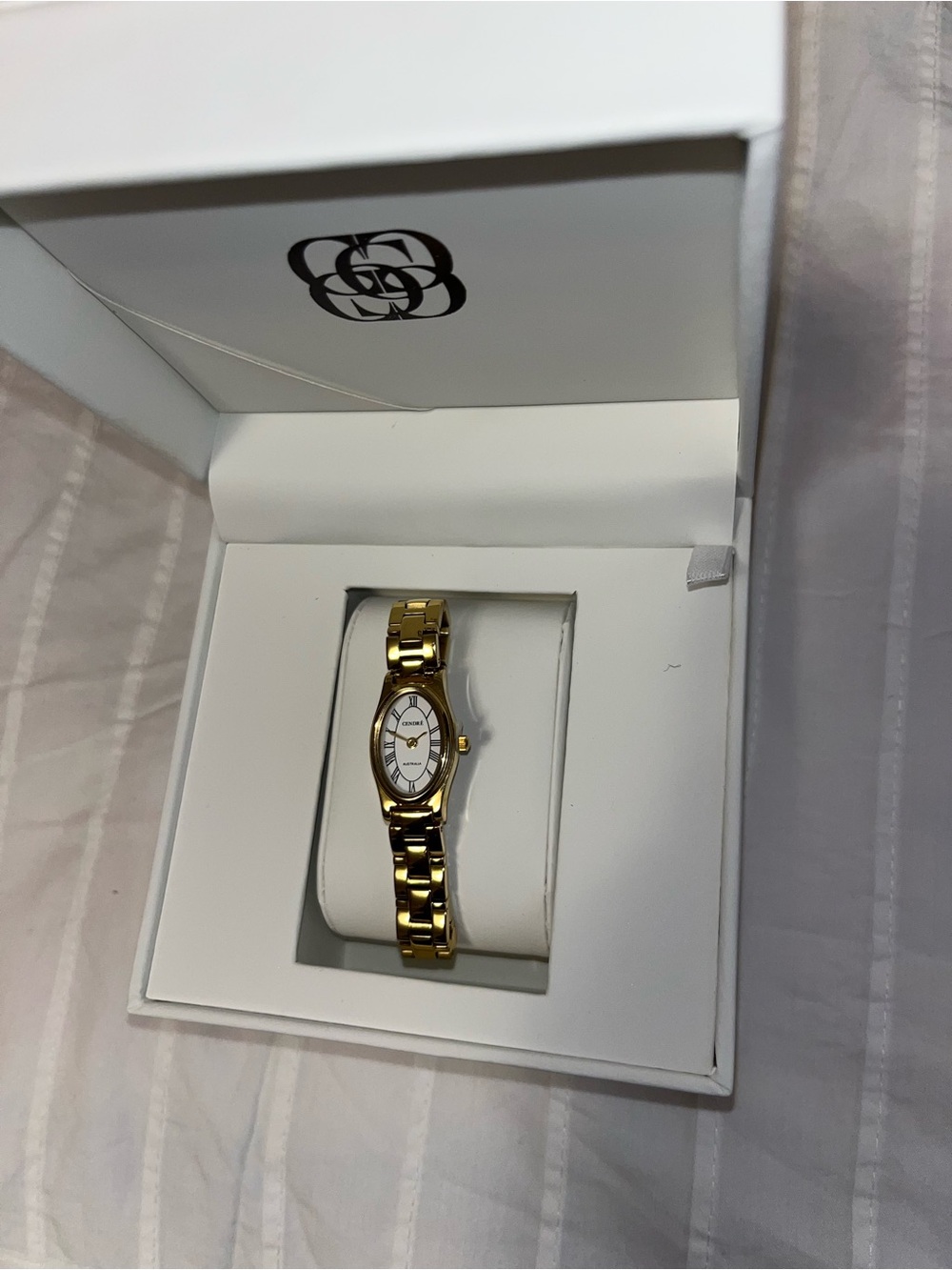 Cendre Emmeline Watch | White | 14K Gold